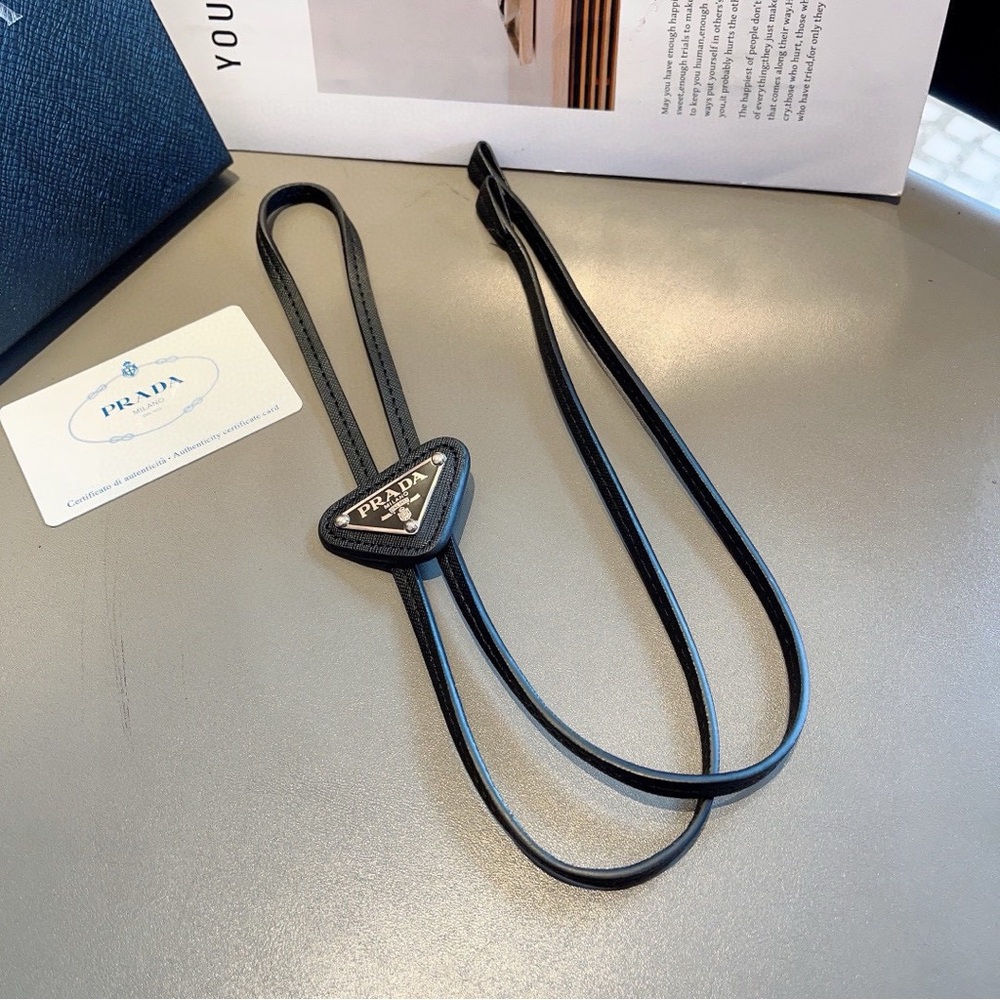 Prada Black Tie Accessory - Picture 2 of 8